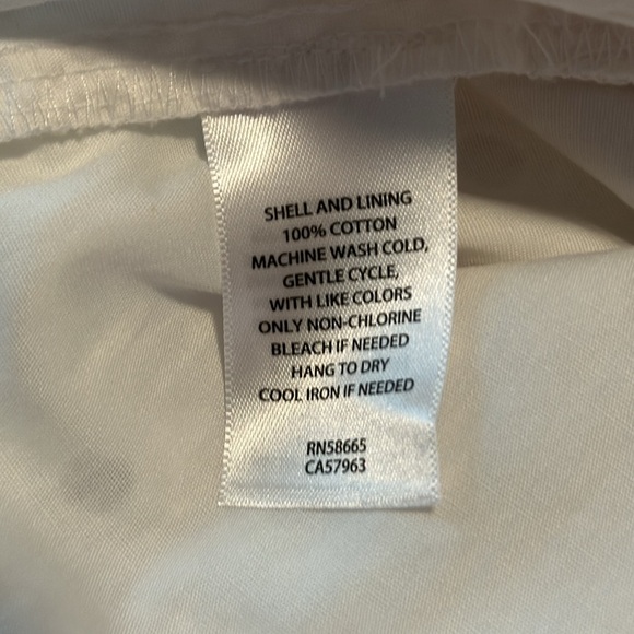 Halogen Cotten Eyelet Shorts NWT - Picture 6 of 7